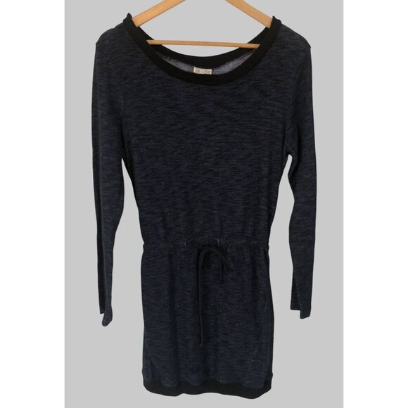 Converse One Star Dress Women M Elastic Waist & Drawstring Grunge Emo Blue Black - Picture 1 of 8